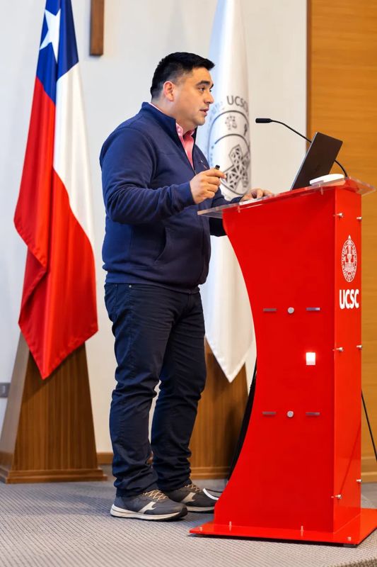Charla a estudiantes en el Instituto Tecnológico UCSC Talcahuano